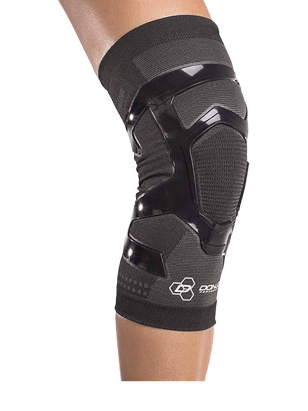 DONJOY Performance Hinget Trisone Flex Knee Brace Compress Support Black Sport